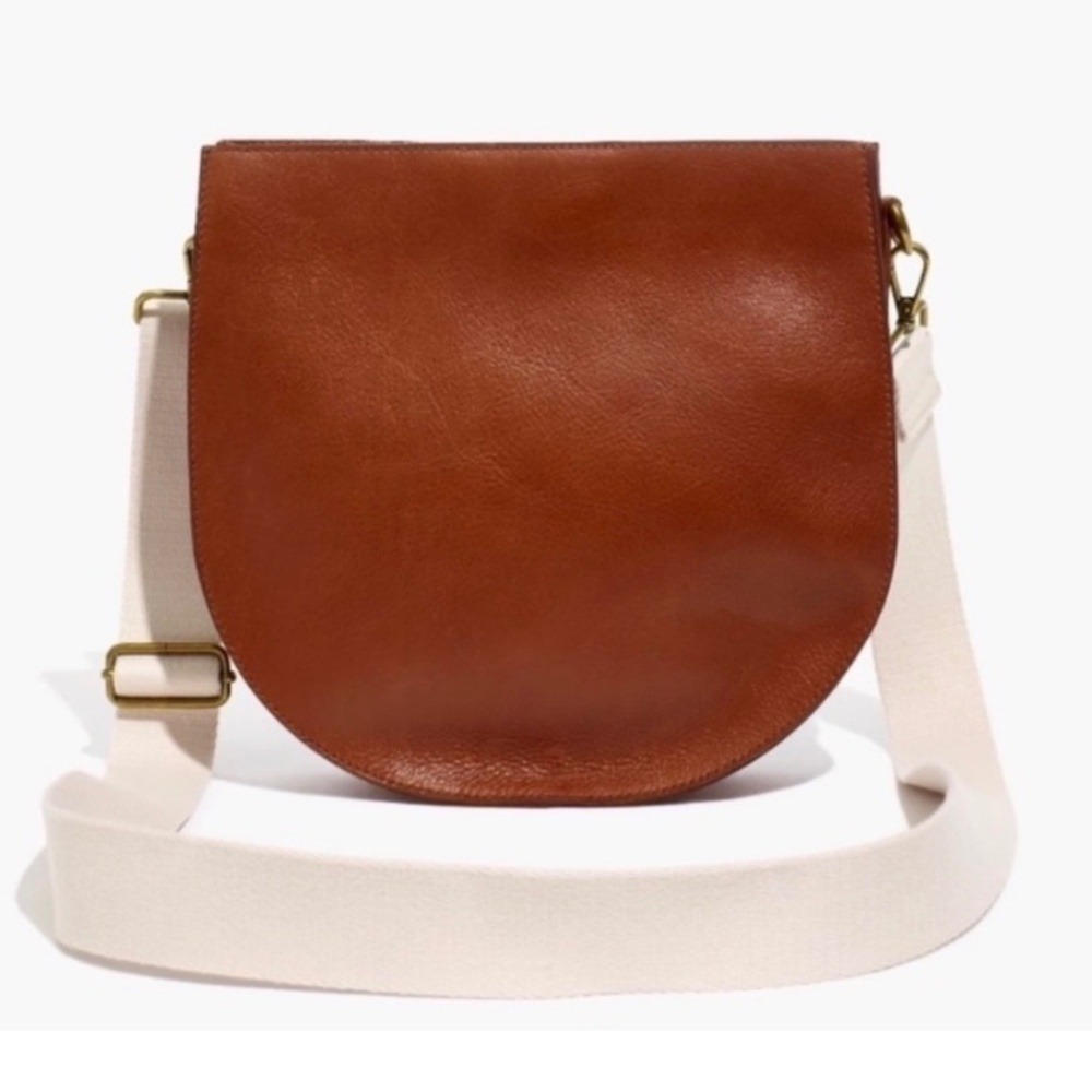 MADEWELL The Transport Saddlebag in English Saddle Leather
